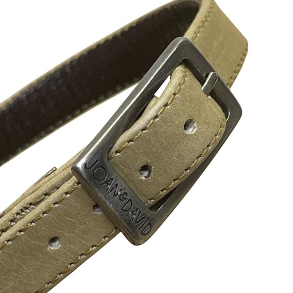 Joan & David Women’s Green Two-Tone Leather Ankle Strap Block Heel Pumps Sz 7.5M - Picture 8 of 10